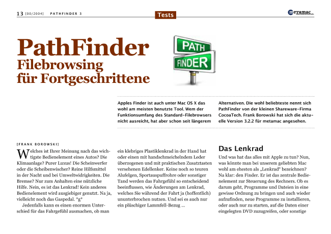 metamac magazin Evolution 3