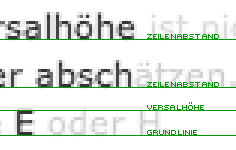 Zeilenabstand