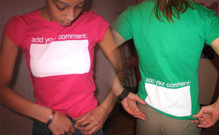 add your comment shirts