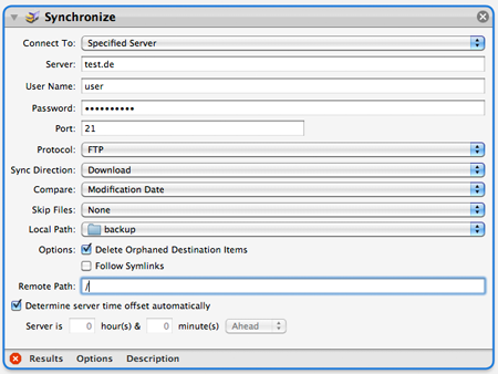 Synchronize Workflow