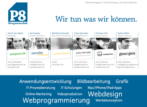 P8 Website